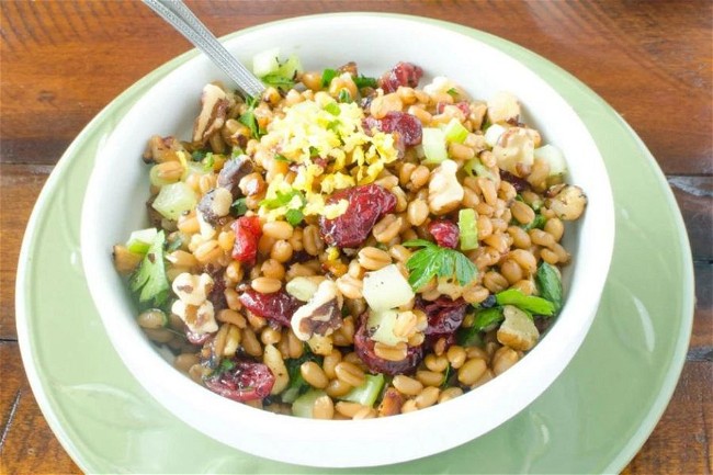Image of Garden Wheat Berry Salad