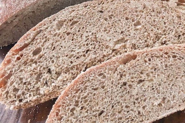 Image of Whole Wheat Sourdough Bread 