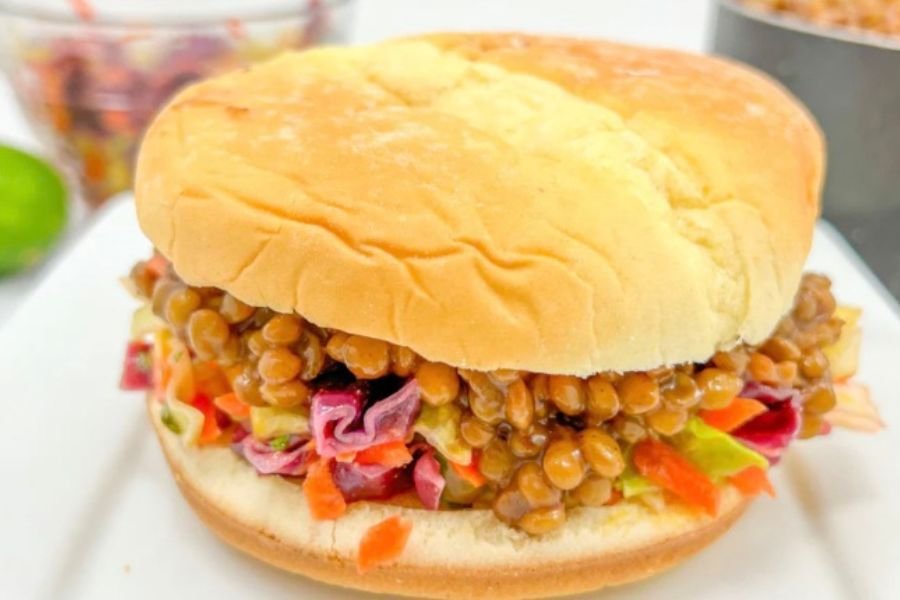 Lentil BBQ Sandwiches