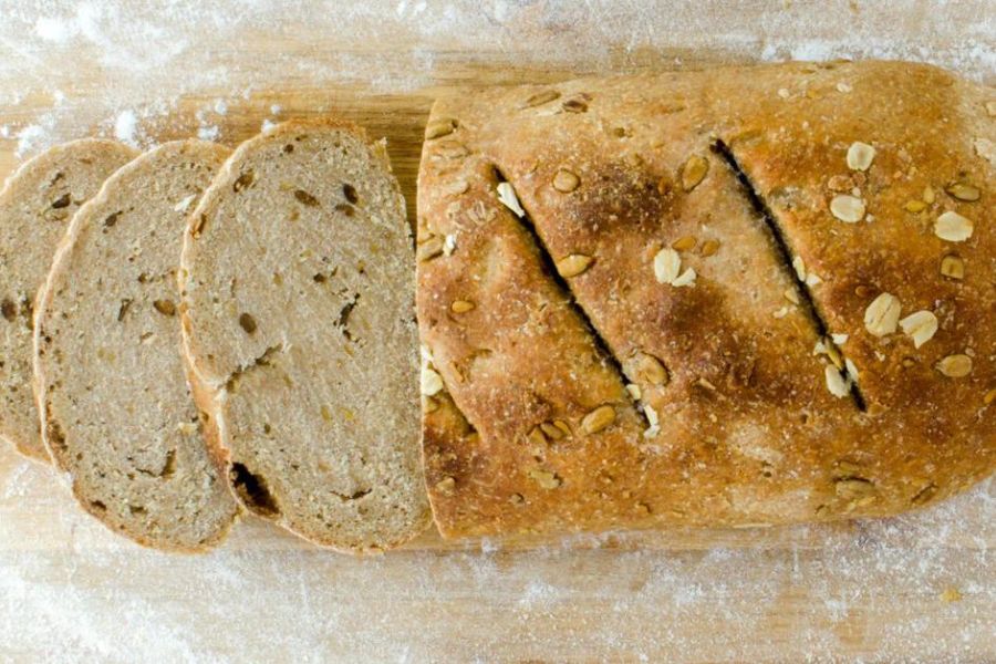 Hearty Wheat Berry Bread