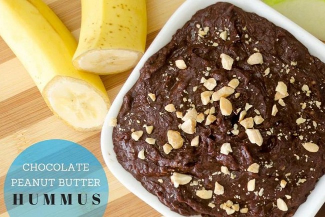 Image of Chocolate & Peanut Butter Hummus