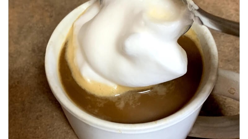 Image of Honey Almond Milk Flat White Recipe