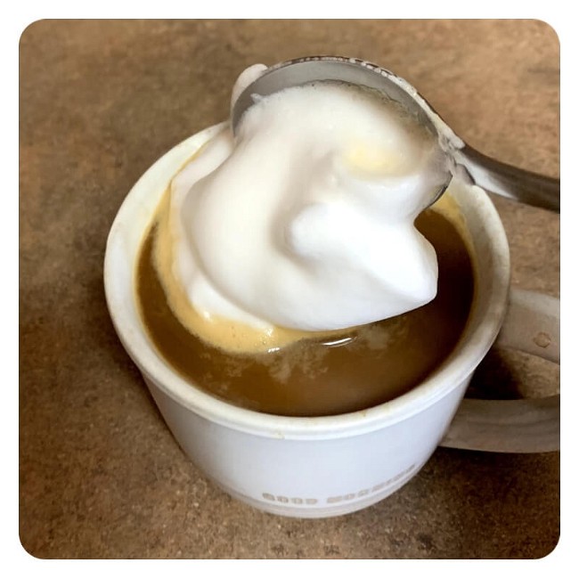Image of Honey Almond Milk Flat White Recipe