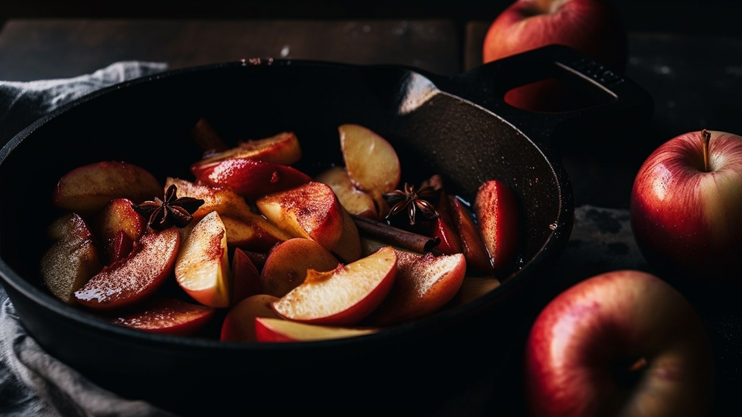 Image of Skillet Apples with Cinnamon