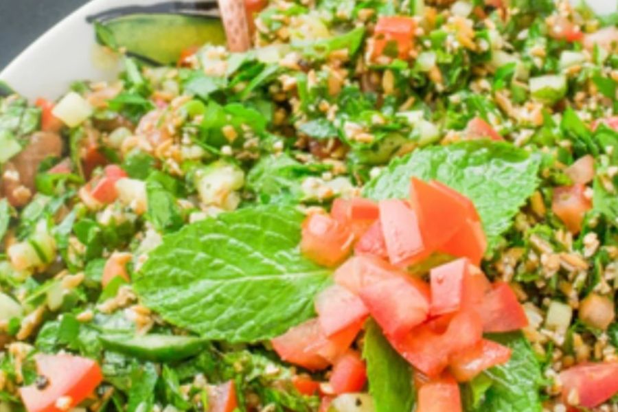 Wheat Berry Tabbouleh Salad