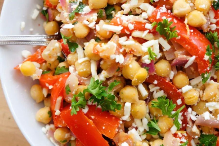 Chickpea & Feta Salad