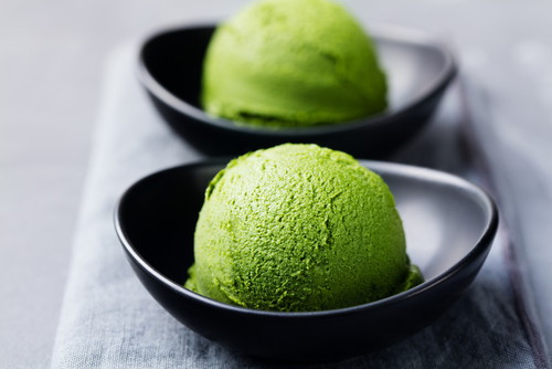 Sugar-Free Matcha Ice Cream 