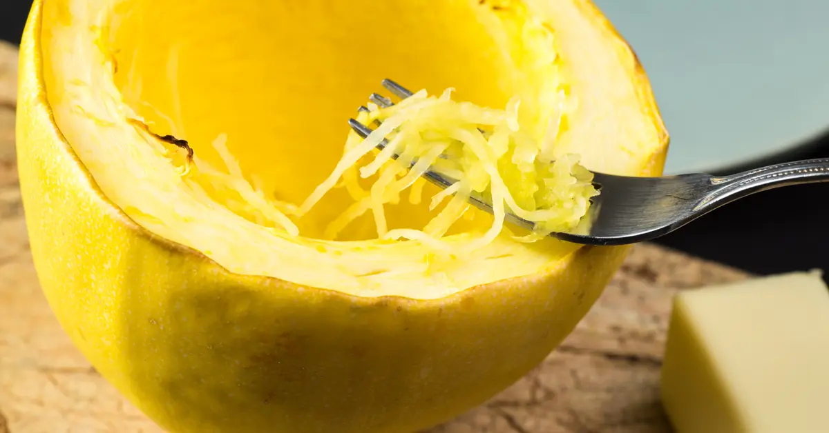 Easy Baked Spaghetti Squash with Honey