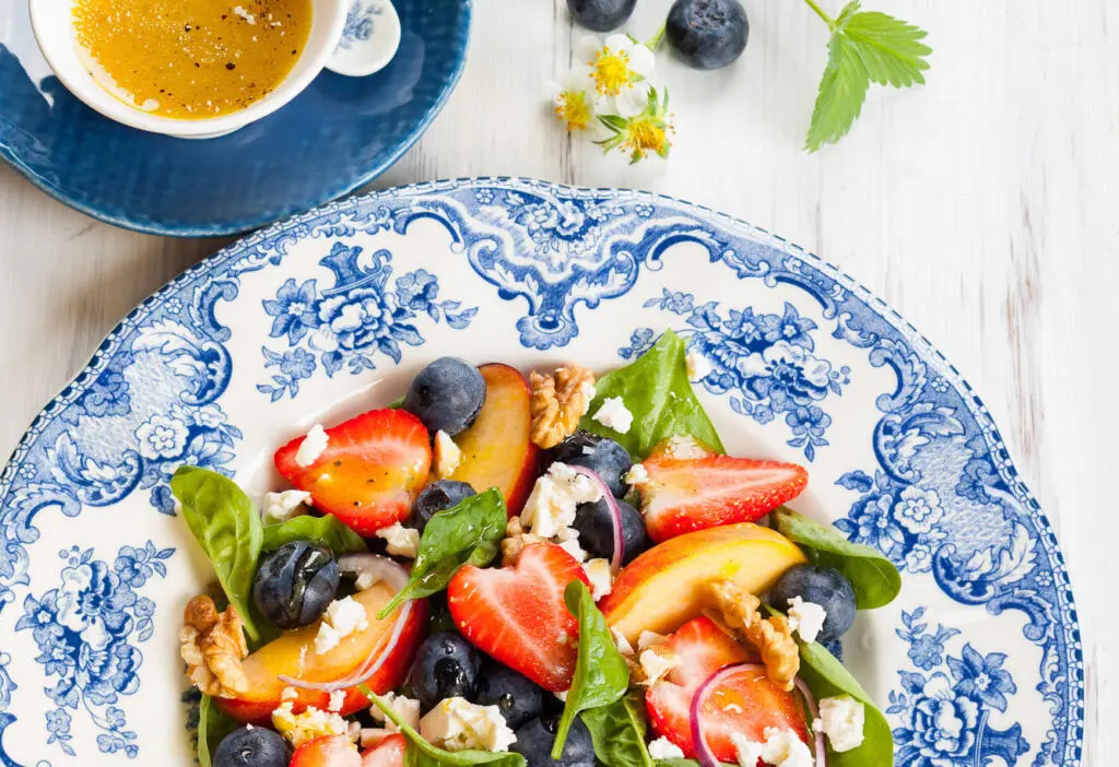 Spinach and Fruit Salad
