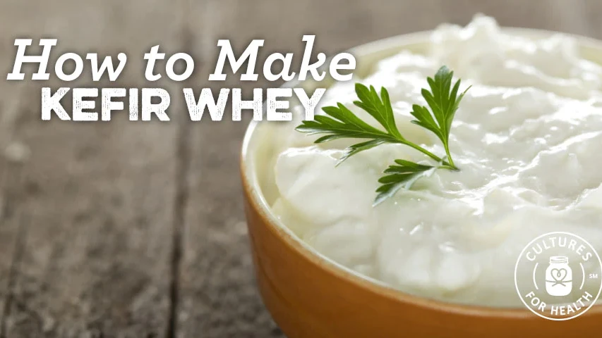 kefir whey glutathione RECIPE: KEFIR WHEY