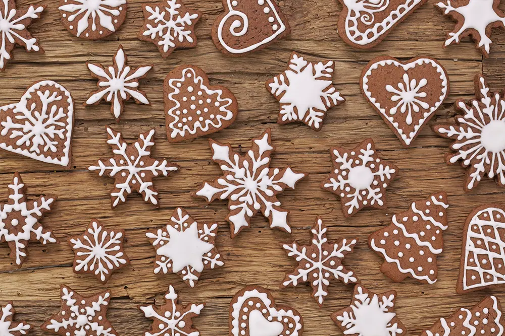 Buckwheat Honey Gingerbread Cookies
