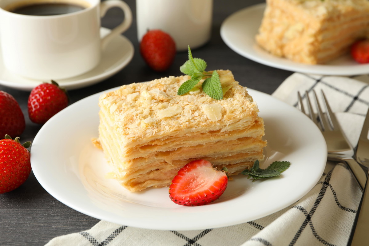 RECETTE DU MILLE-FEUILLE SANS GLAÇAGE