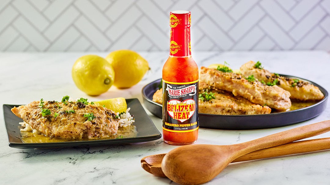 Image of Lemon Butter Chicken with Marie Sharp’s Belizean Heat Habanero Pepper Sauce