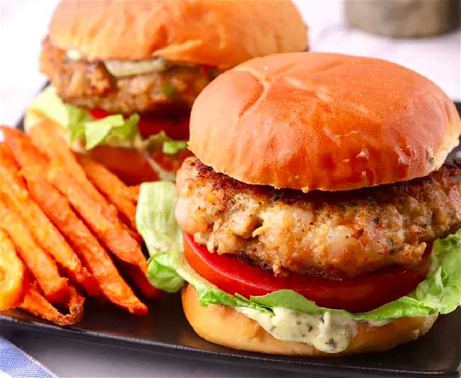 Image of Shrimp Burger Recipe