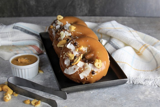 Image of Maple Cashew Donuts