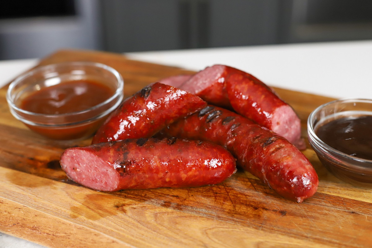 Smoked Texas Hot Links