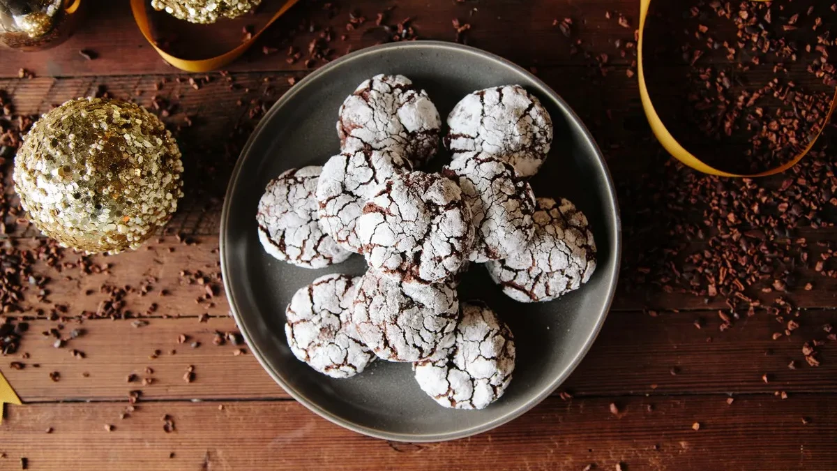 Image of Chocolate Crinkle Cookies
