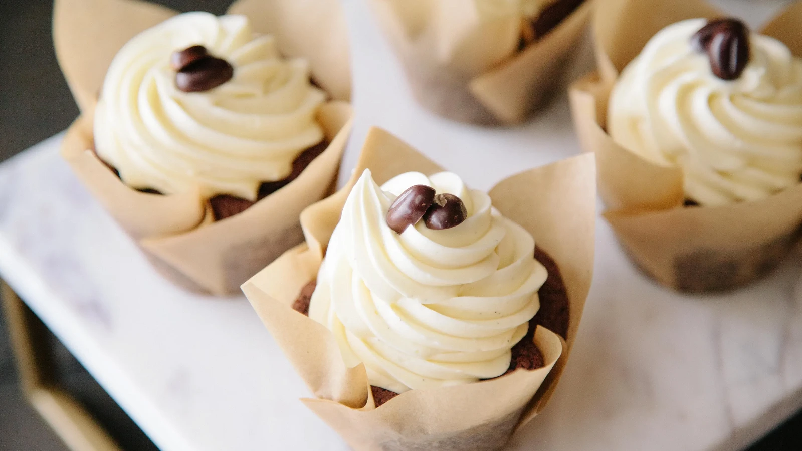 Image of Dark Chocolate Cupcakes