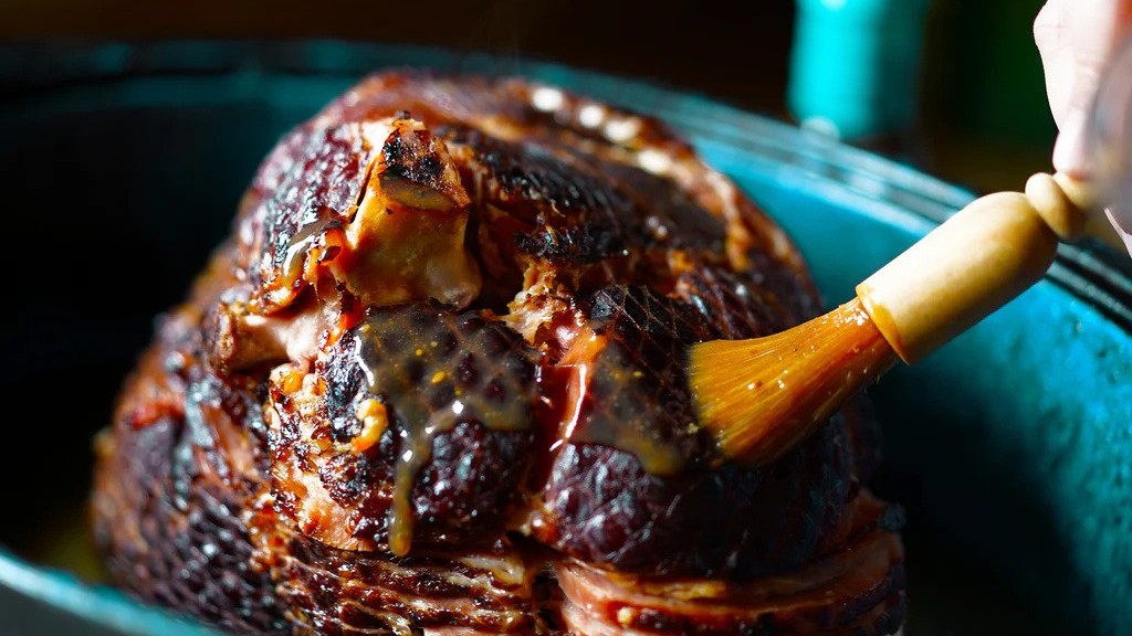 Image of Easy Easter Ham with Teriyaki Glaze