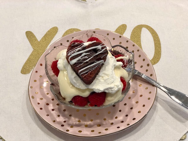 Image of Red Velvet Cake & Brownie Trifle