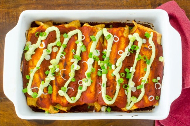 Image of Vegan Enchiladas