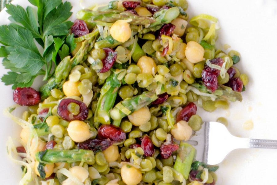 Spring Chickpea Salad