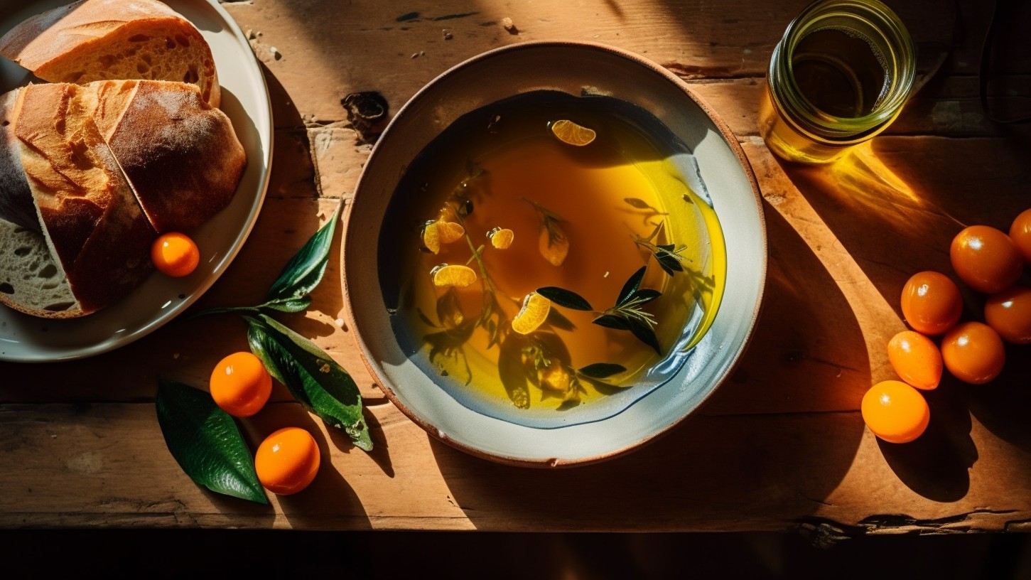 Image of Orange Olive Oil Dip (Mandarinak)