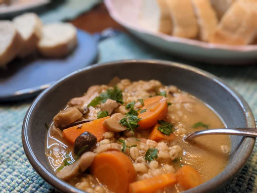 Image of Verrill Farm's Mushroom Barley Soup