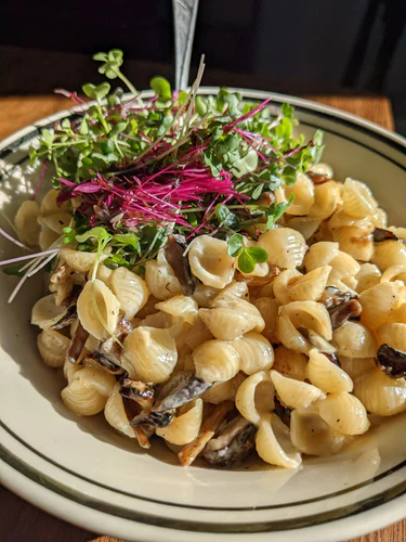 Image of Mushroom Mac n Cheese