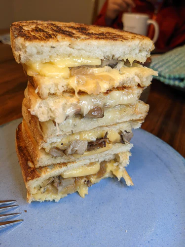 Image of Mushroom Grilled Cheese