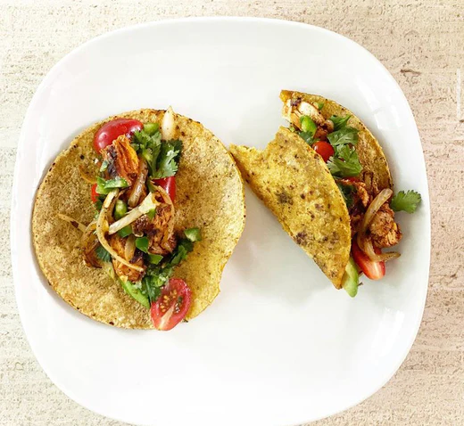 Image of Avocado and Wild Mushroom Tacos
