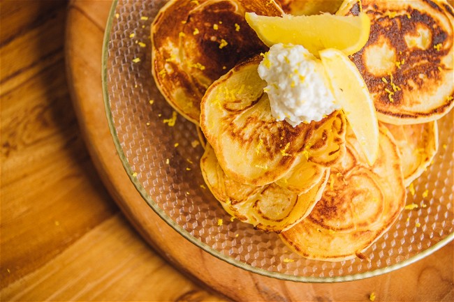 Image of Lemon and Ricotta Pancakes