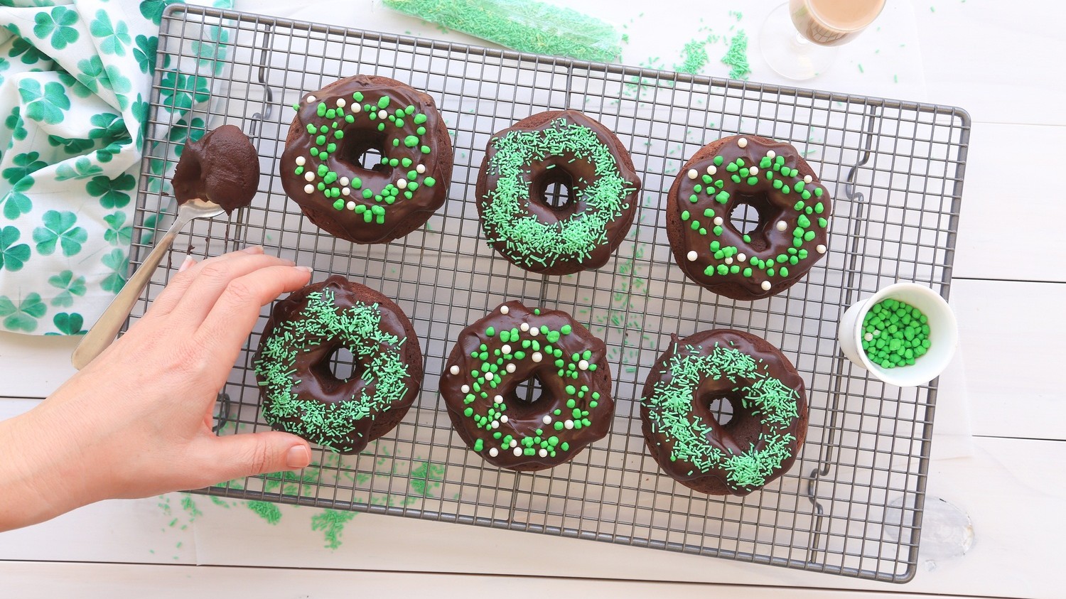 Image of Irish Cream Donuts