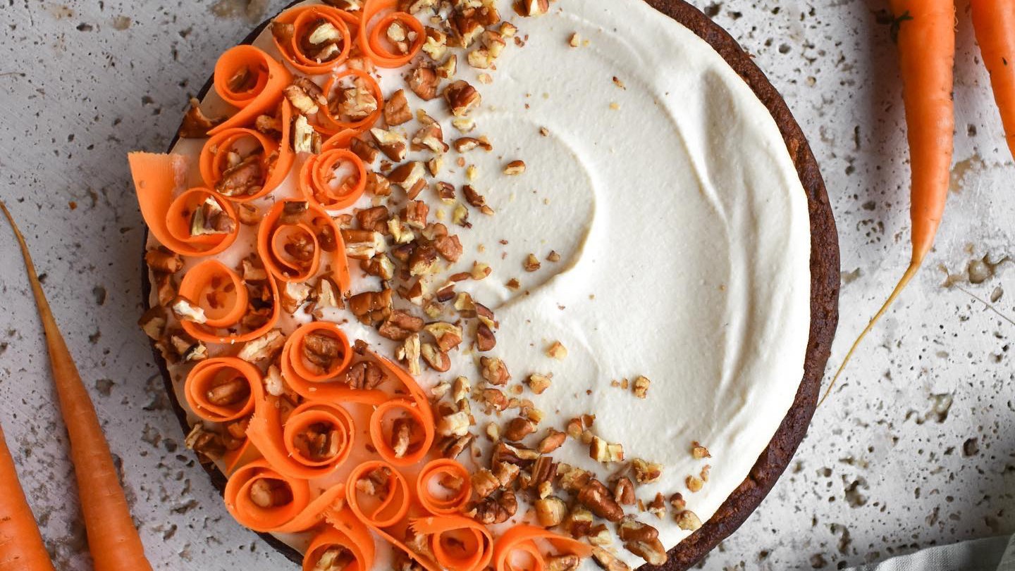 Image of Maple & Pecan Carrot Cake
