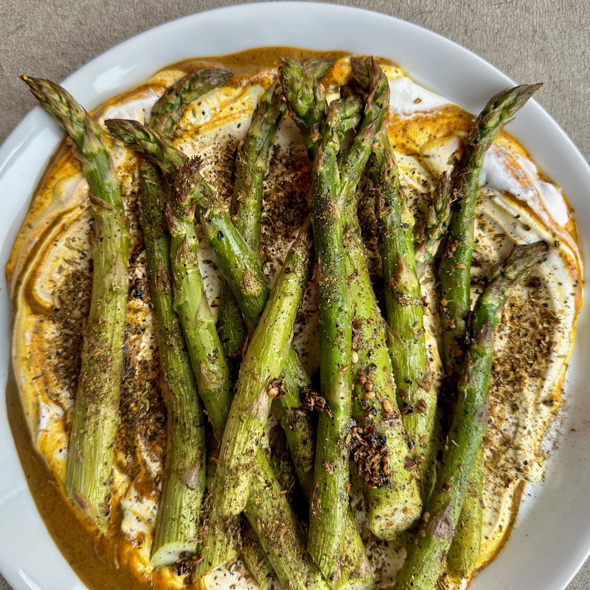 Asparagus with Escabeche