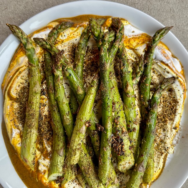 Image of Asparagus with Escabeche