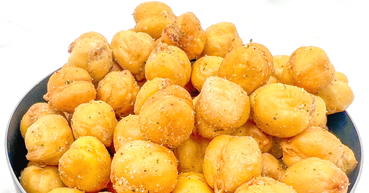 Crunchy Air Fried Chickpeas