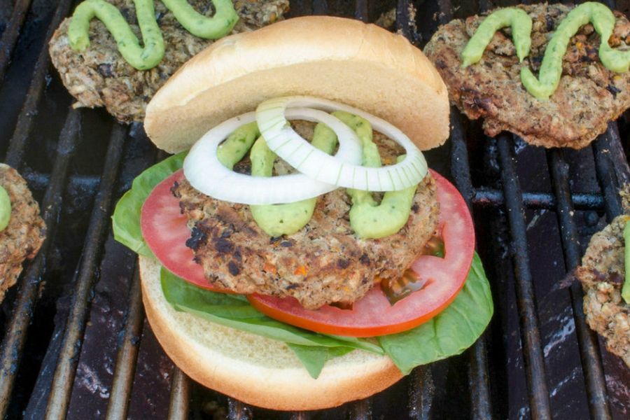 Veggie Lentil Burgers