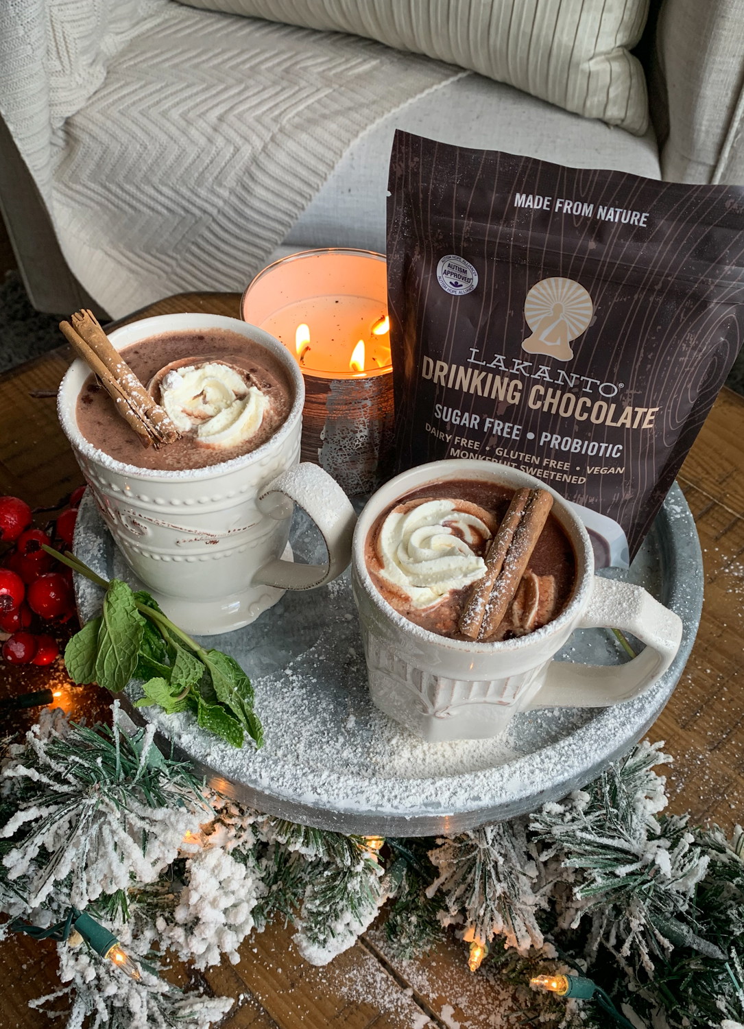Sugarless Peppermint Pattie Cocktail