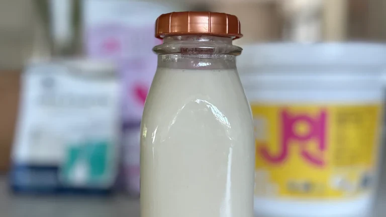 Image of How to Make Homemade Plant-Milk Kefir (Almond Milk & Oat Milk)