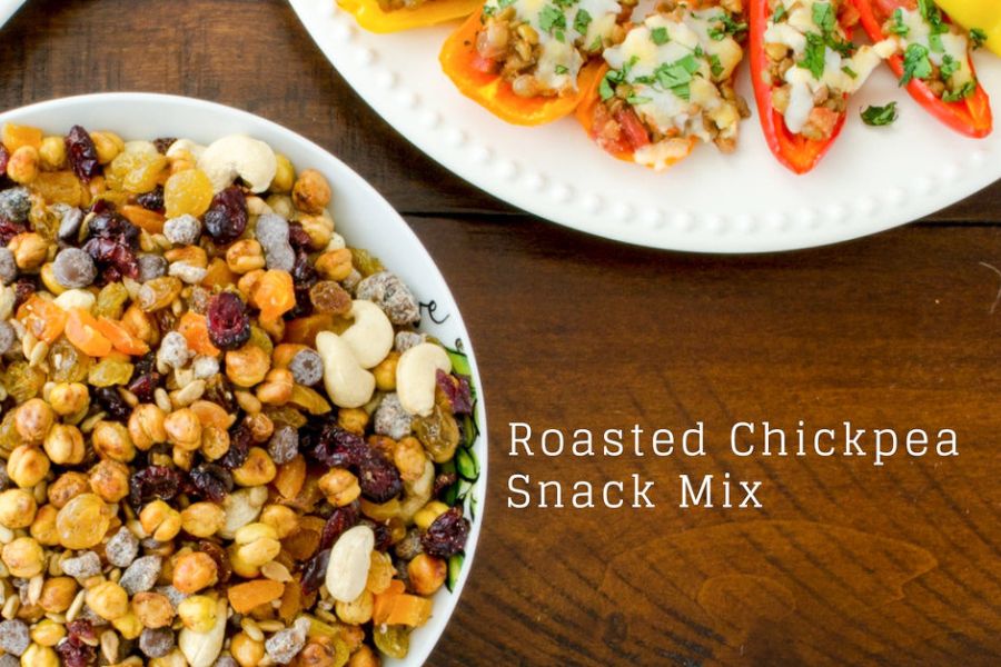 Roasted Chickpea Snack Mix
