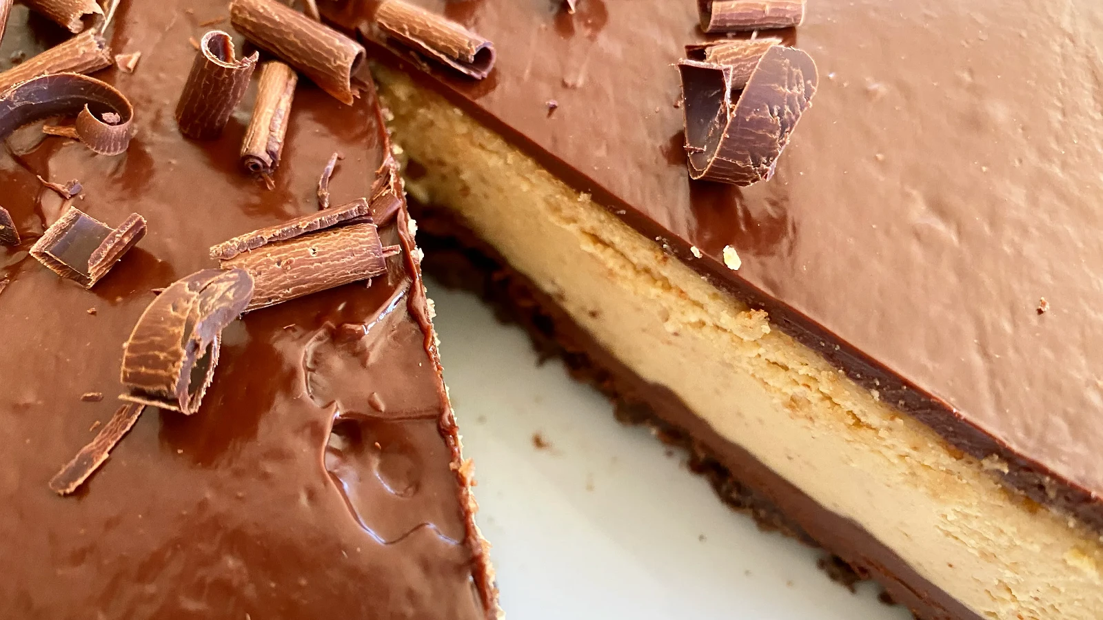 Image of Chocolate Peanut Butter Cheesecake