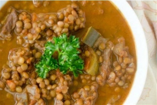 Image of Lentil and Zucchini Stew
