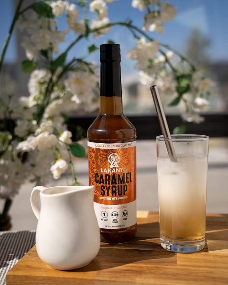 Sugar-Free Caramel Italian Soda