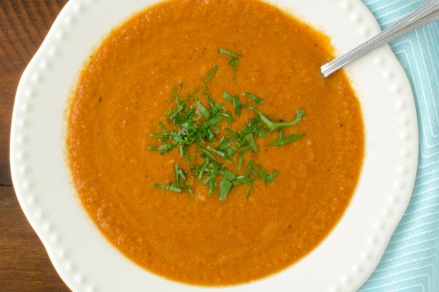 Chickpea Tomato Soup