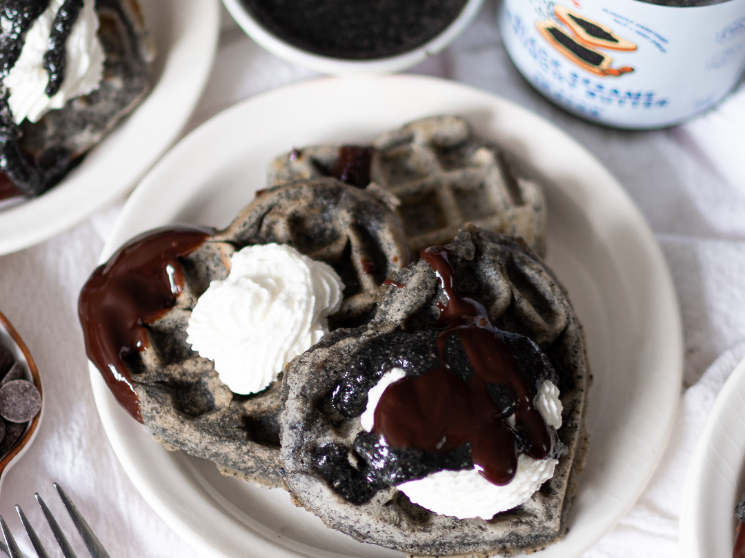 シシクイ　SHISHIKUI Black waffles シシクイ SHISHIKUI Black waffles シシクイ SHISHIKUI Black waffles