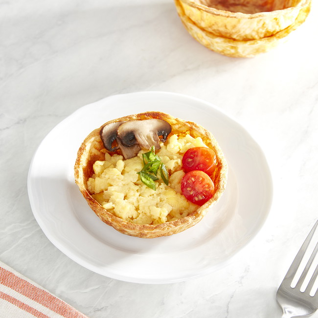 Image of Egg & Cheese Hash Brown Waffle Bowl