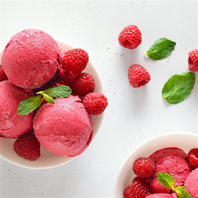 Image of Raspberry Frozen Yogurt