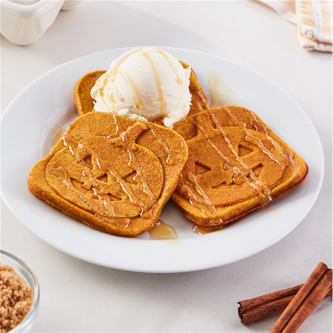 Image of Pumpkin Spice Waffles