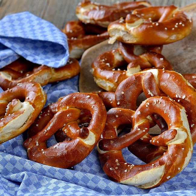 Image of Crusty, Chewy, and Delicious: How to Make Authentic Laugen Bavarian Pretzels